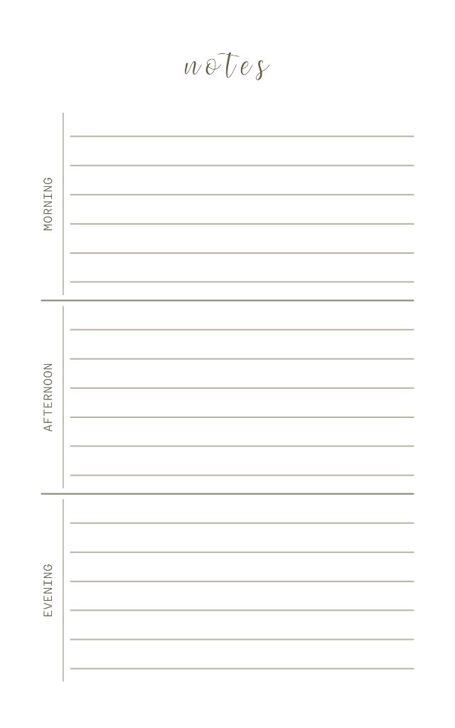 Triage Pad, Three bands